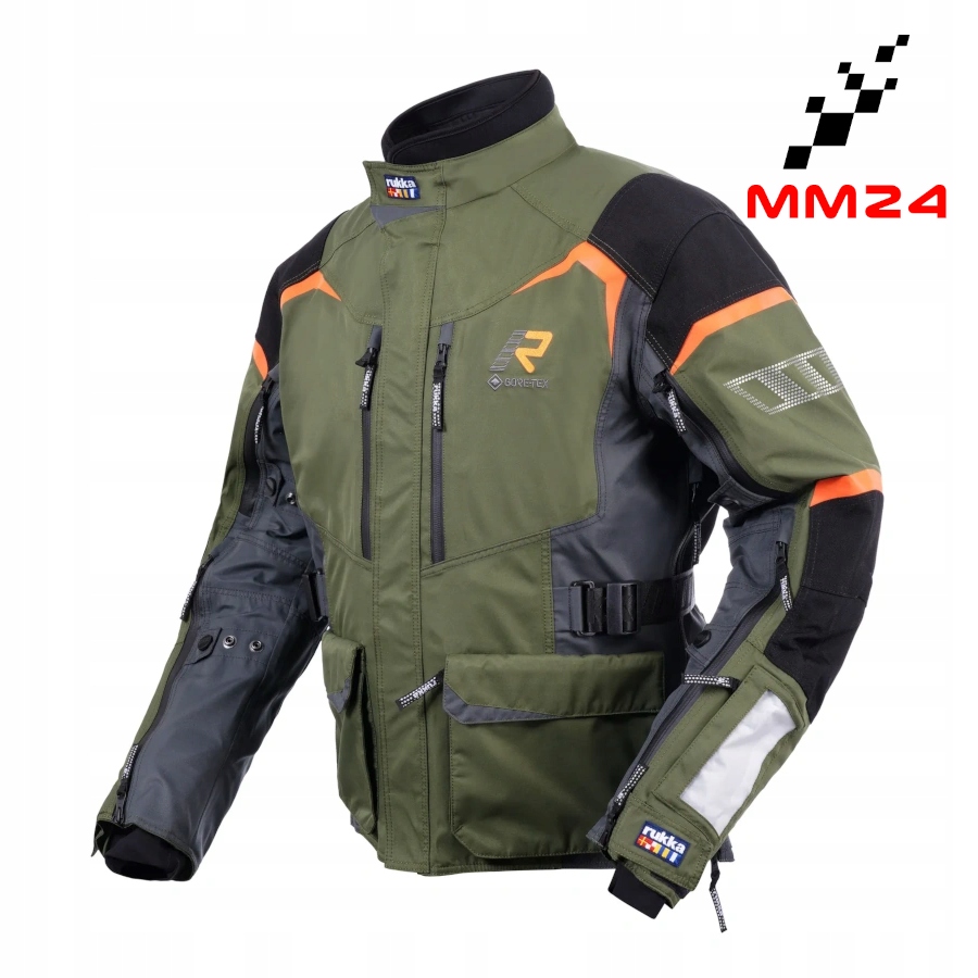 Motocyklová Textilná Bunda Rukka Rimo-r Goretex Turistická Laminát veľ. 54