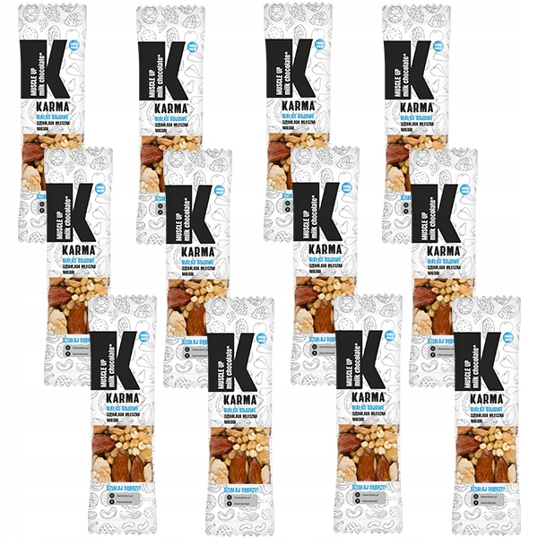 Levně 12 x Tyčinka Tyčinky Muscle Up Mléčná čokoláda 45 g