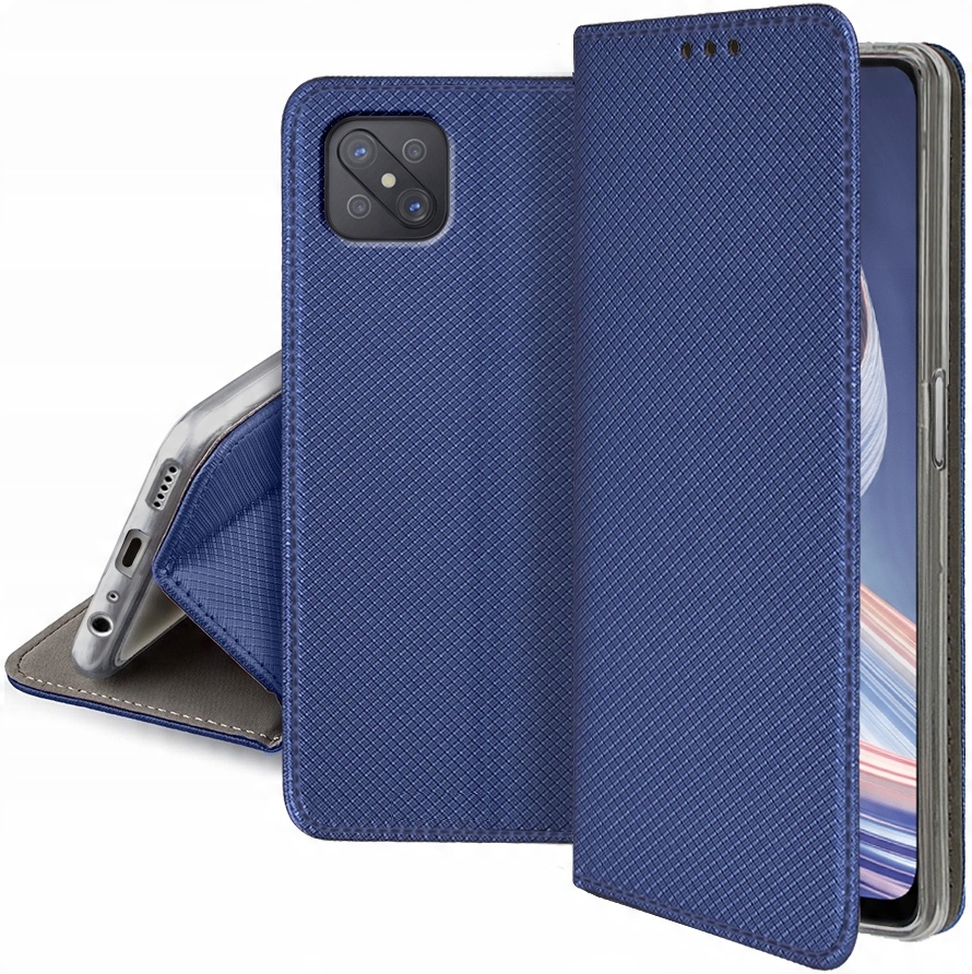 

Etui do Oppo Reno4 z 5G Smart Magnet Case Szkło