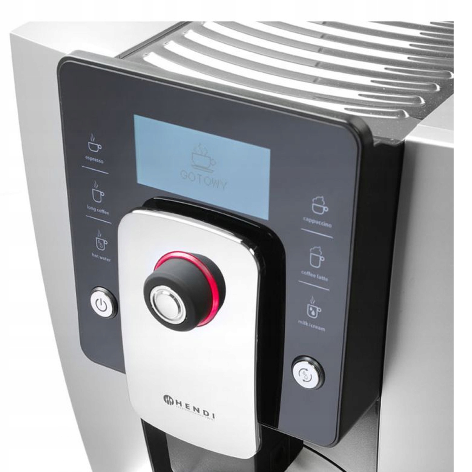 Automatický Kávovar S Mlýnkem, Profesionální, Ocelový, Stříbrný Hendi