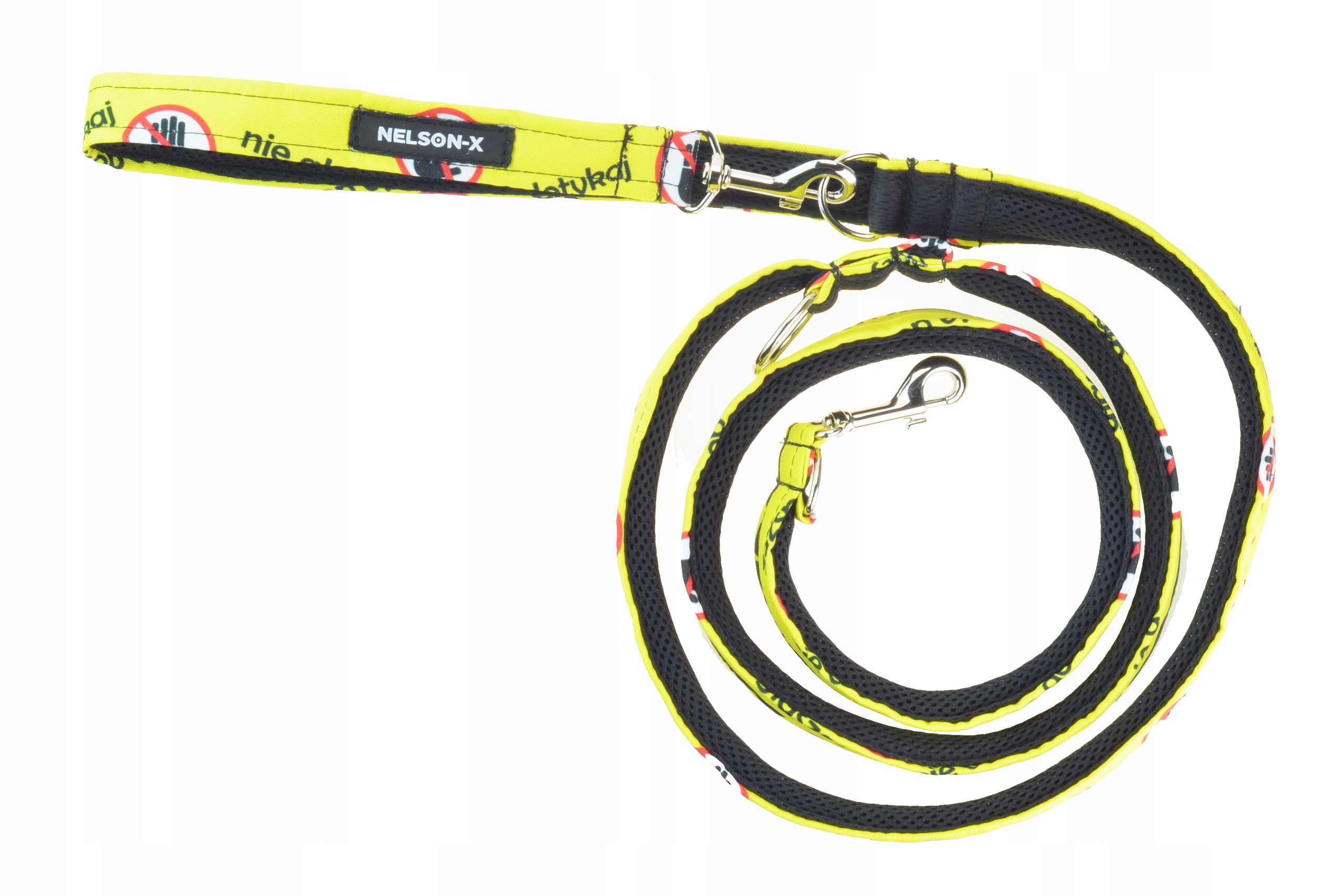 Levně Vodítko Přepínací Pro Psa Nelson-x Nepřibližujte Se 2 m/2,5 Std