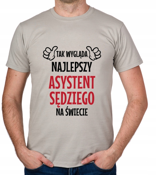 

koszulka Najlepszy Asystent Sędziego prezent