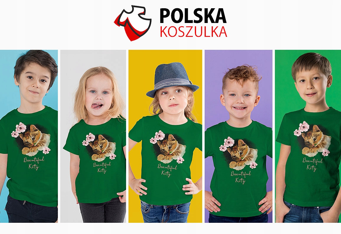 T-SHIRT KOSZULKA DLA DZIECKA KOTY KOTKI 152 SUPER JAKOŚĆ Rodzaj gadżetu filmowy gamingowy książkowy, komiksowy muzyczny