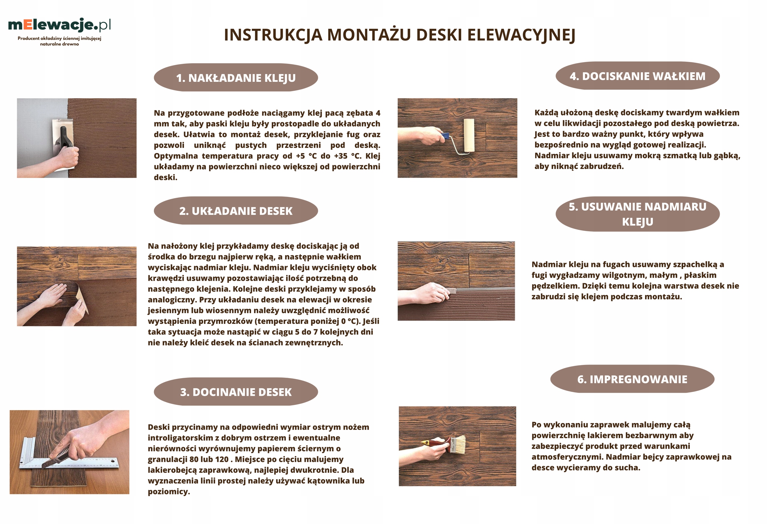 Klej do deski elewacyjnej klinkier 3 kg GRAFIT Marka inny