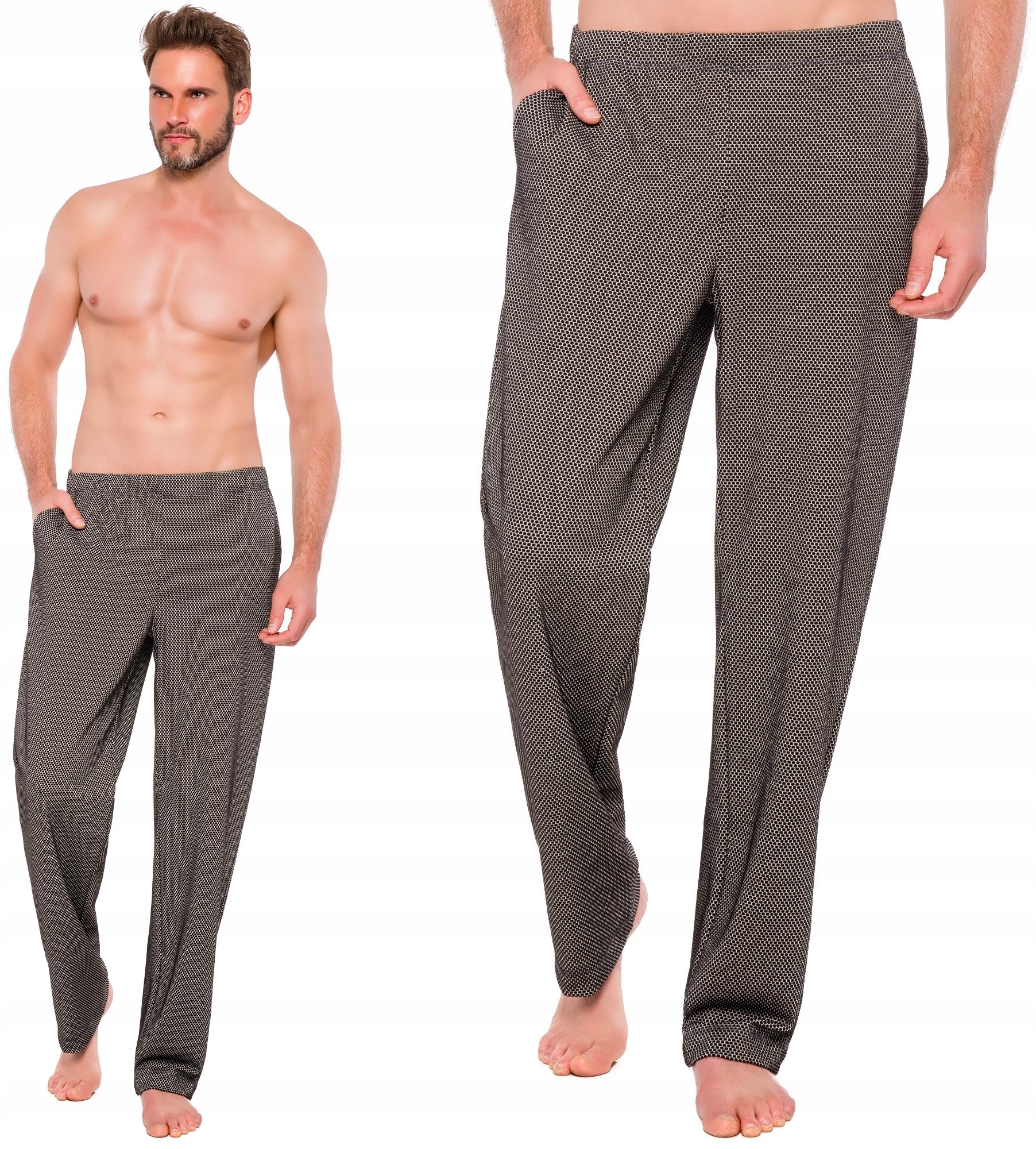 

Spodnie Domowe Długie Spodnie Do Bonżurki XXL