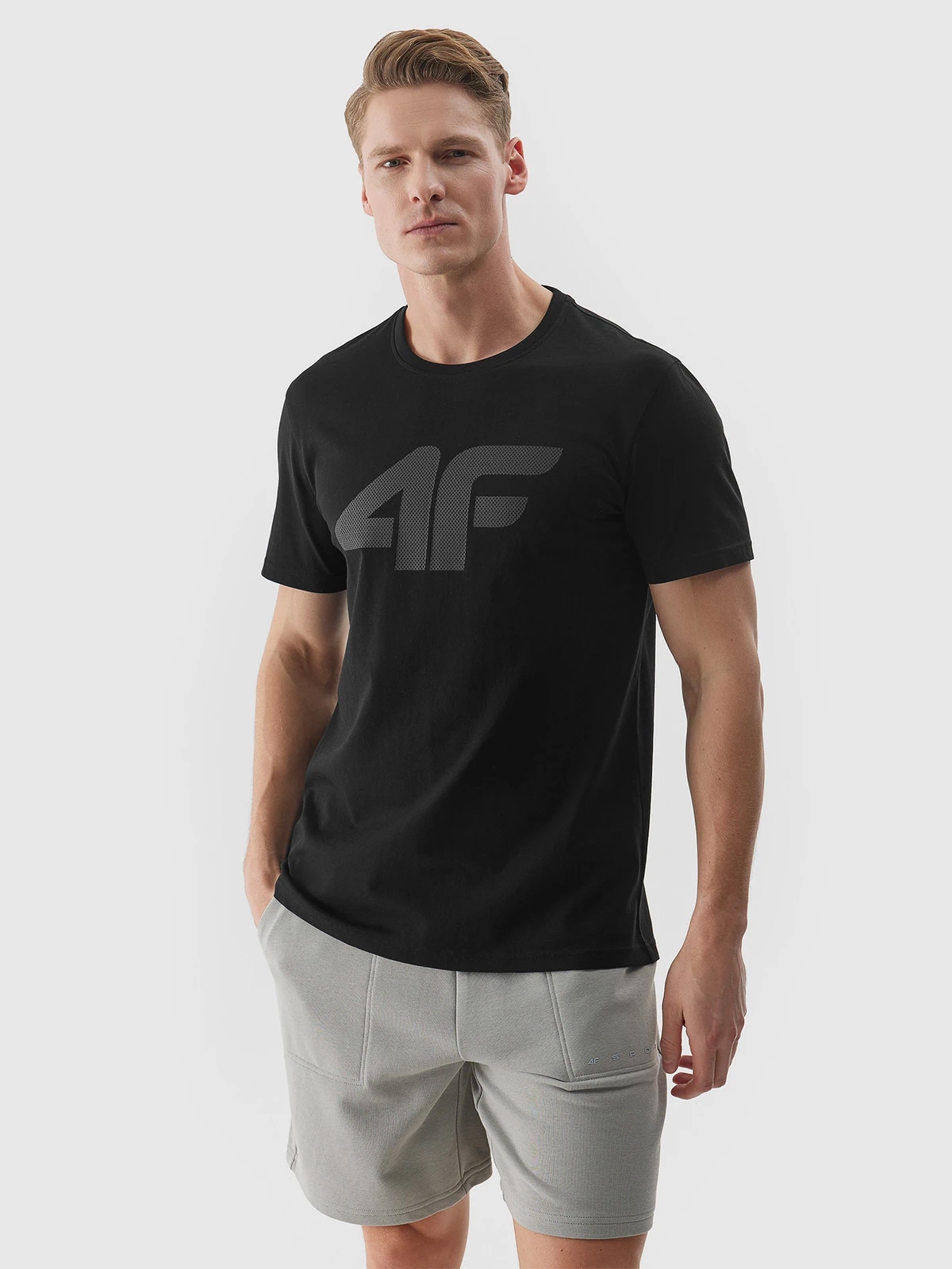 4F T-SHIRT SPORTOWY KOSZULKA MĘSKA BAWEŁNIANA SS24 Marka 4F