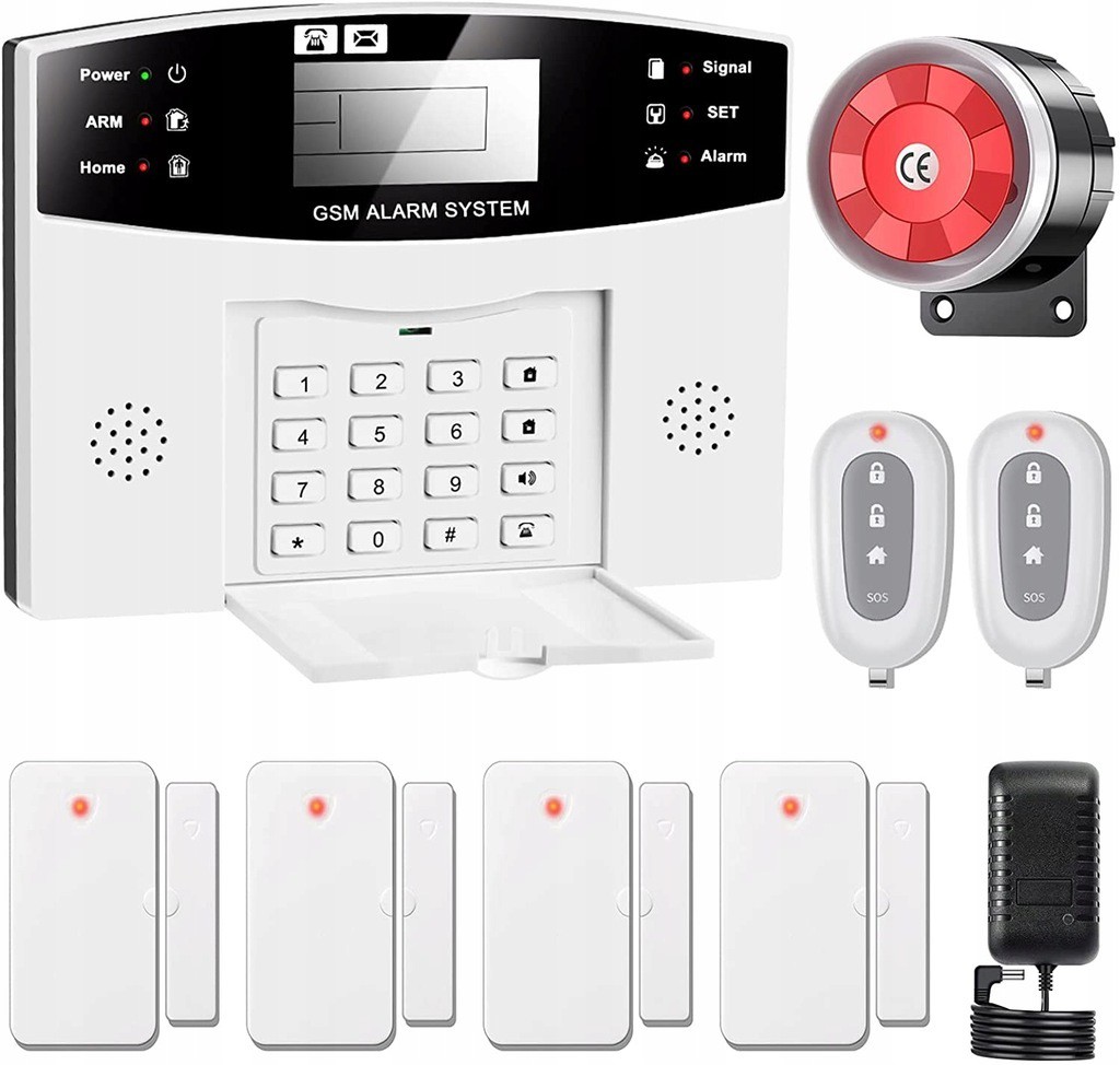 Domáci Alarmový Systém Gsm, Inteligentný Detektor Dymu, Alarm Yiseele YX-500