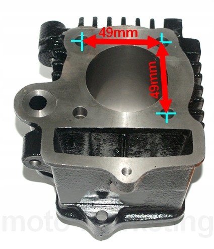 NOWY CYLINDER TŁOK HONDA CRF50 CRF JAZZ ZB70 ZB 70 Dopasowanie do pojazdu produkt dedykowany