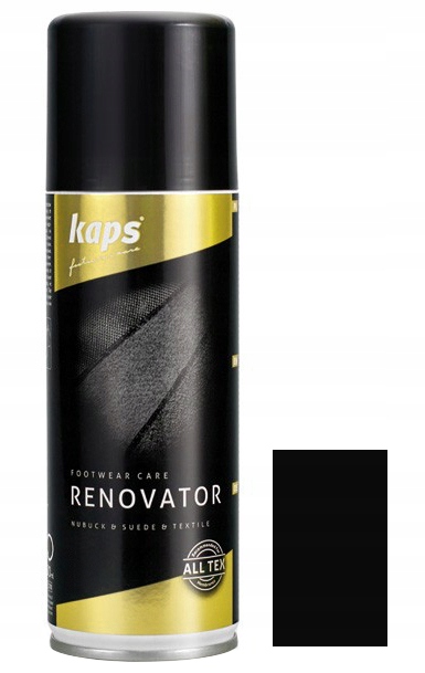 RENOWATOR PASTA BUTÓW ZAMSZU NUBUKU FARBA CZARNY