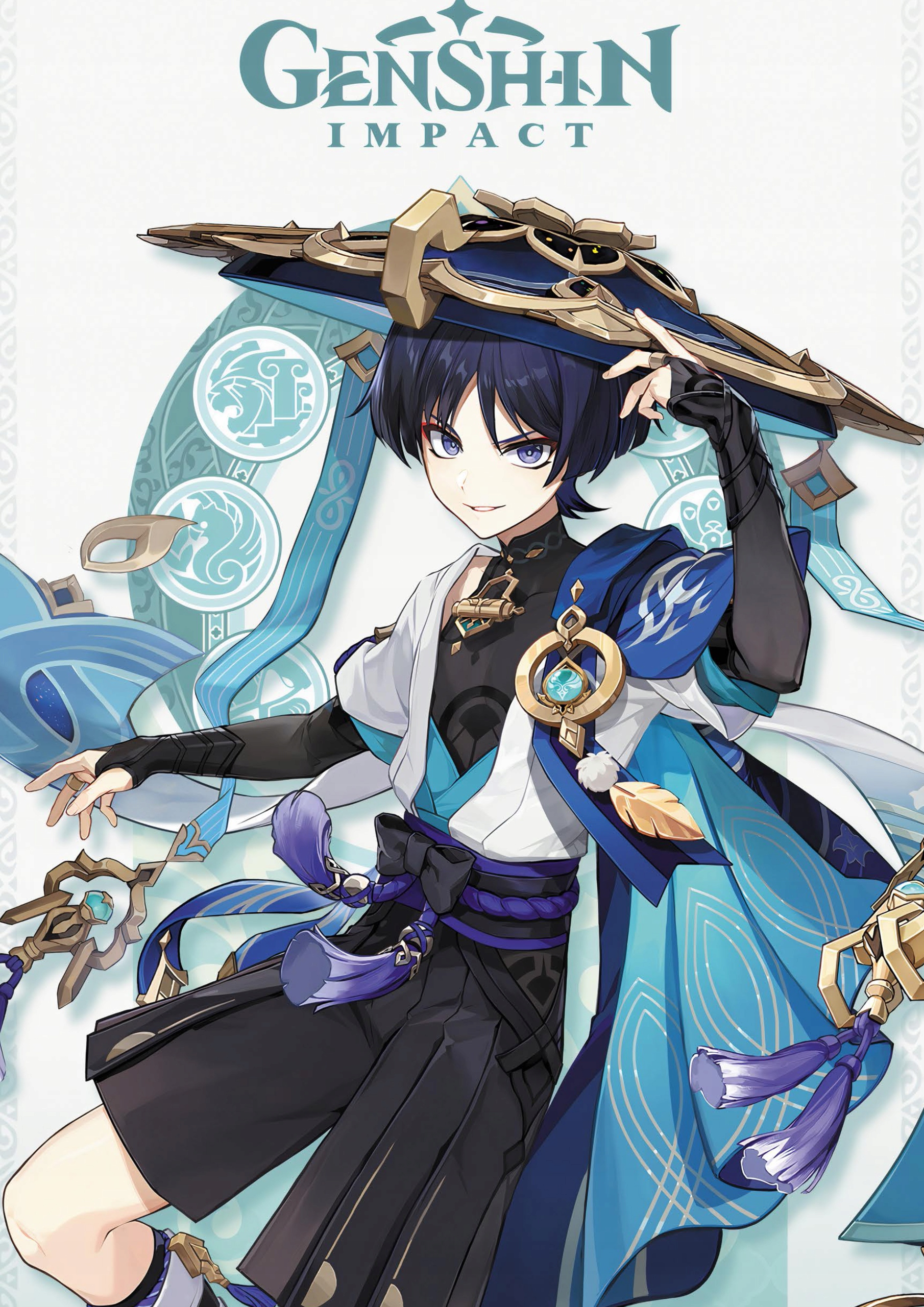

Plakat A3 Genshin Impact Scaramouche Wanderer