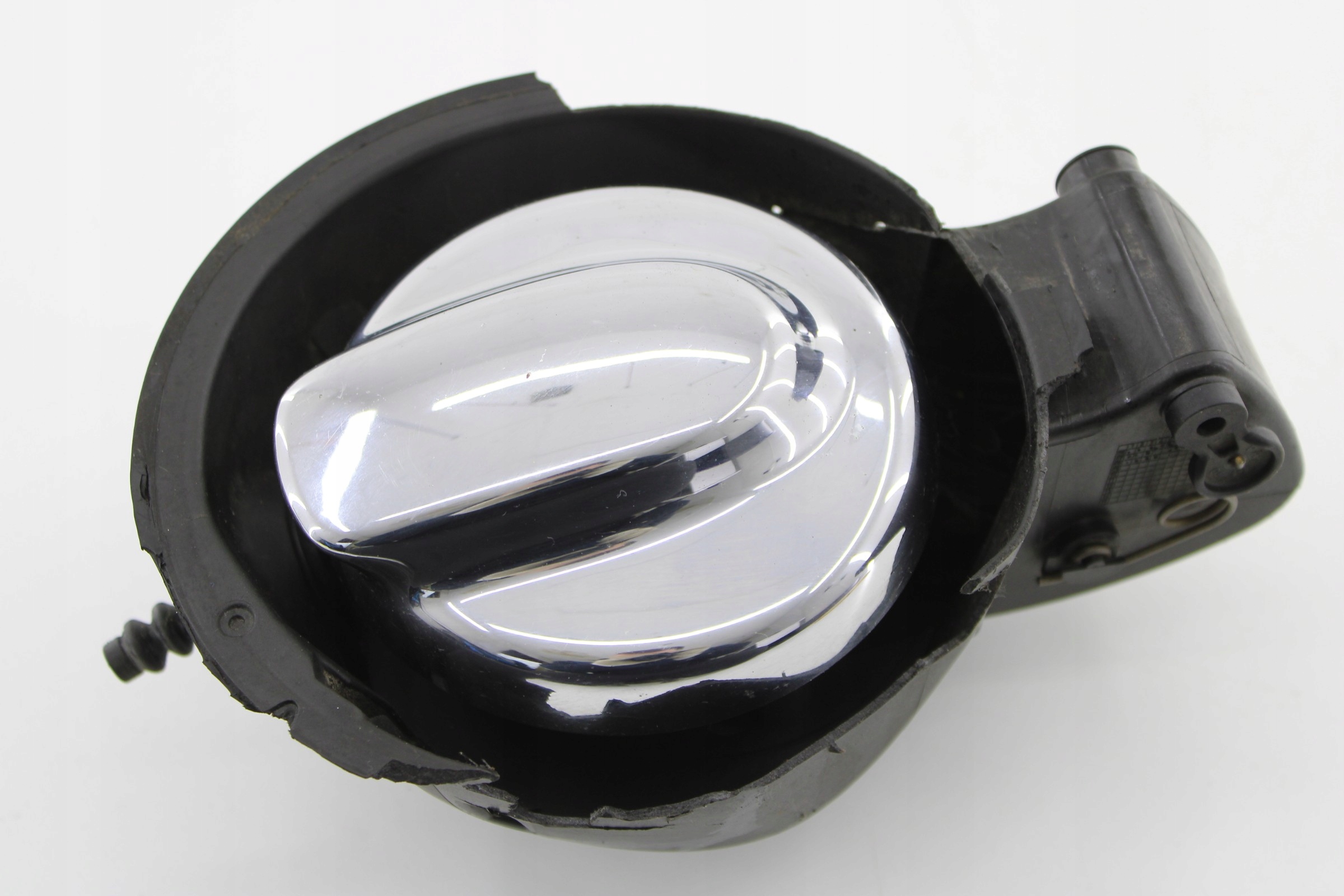 MINI COOPER S JCW R56 KLAPKA WLEWU PALIWA CHROM