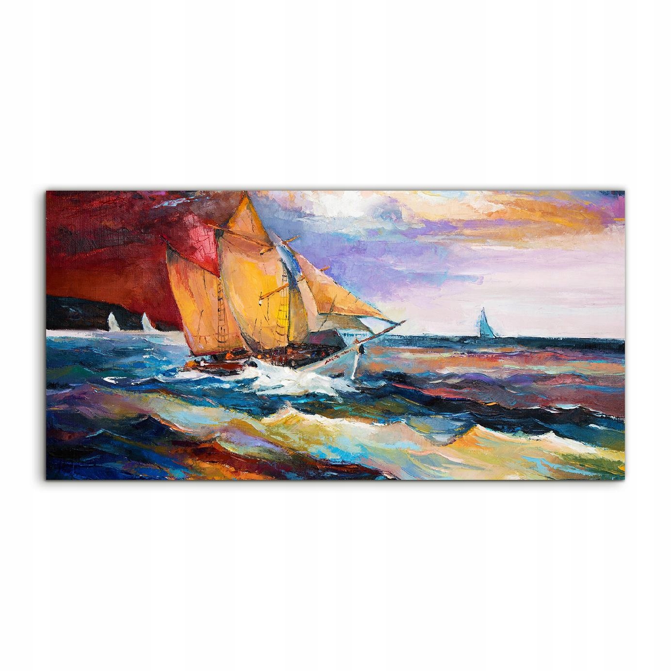 

Obraz akrylowy 100x50 nowoczesny Ocean Statek Fale