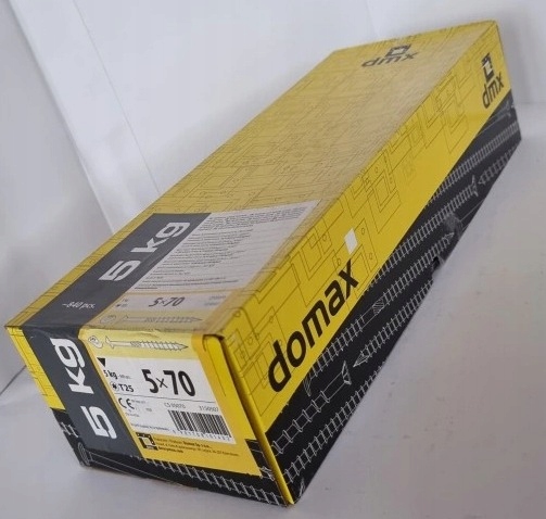 

Wkręty Ciesielskie Do Drewna 5x70 Stożkowe 5kg