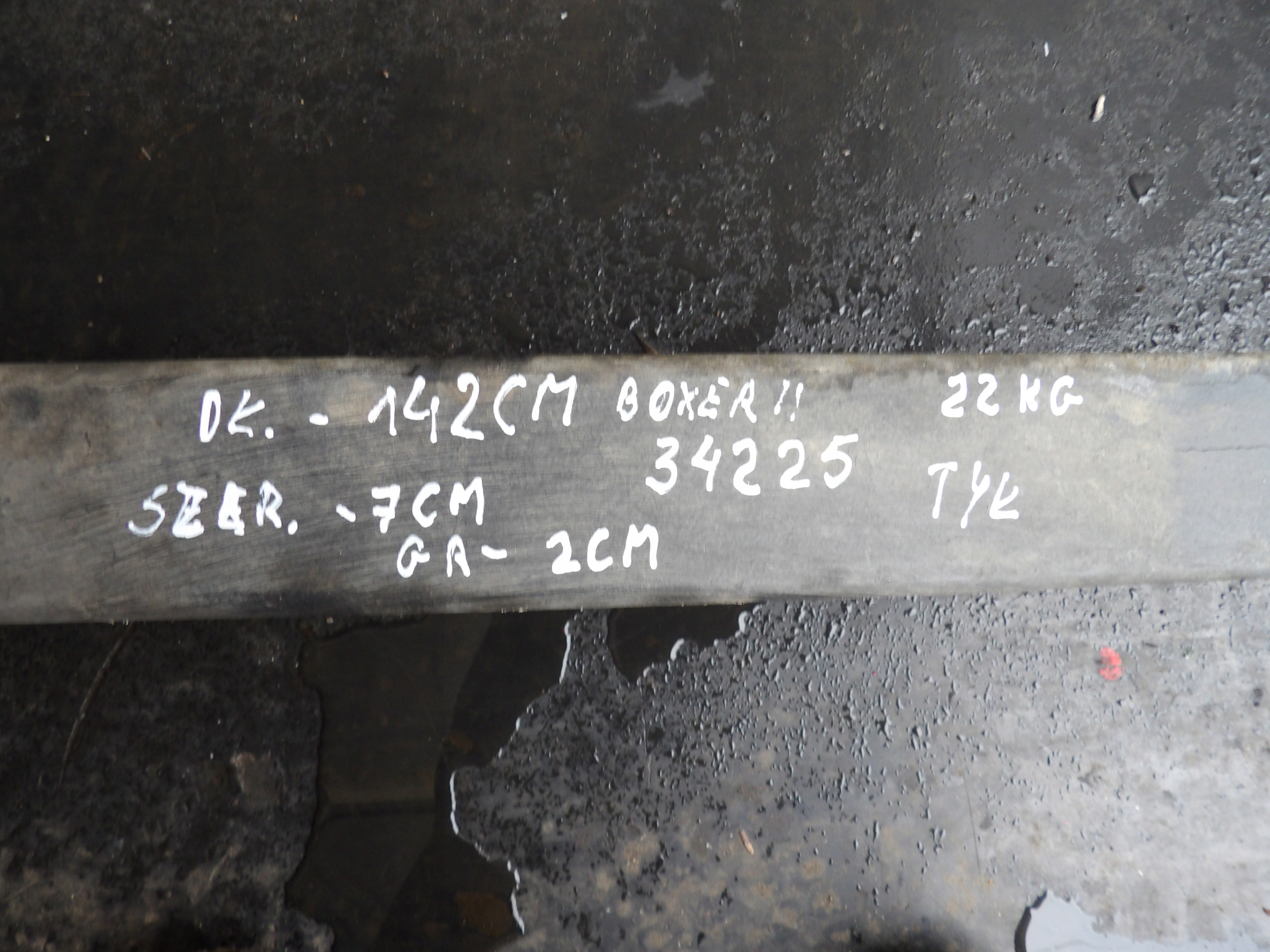 Peugeot Boxer II resor rear 01355403080