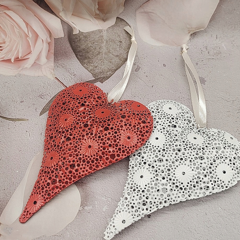 LOVE WISIOREK SZKLANA WISZĄCA OZDOBA SERCA 6 SZT Waga produktu z opakowaniem jednostkowym 0.5 kg