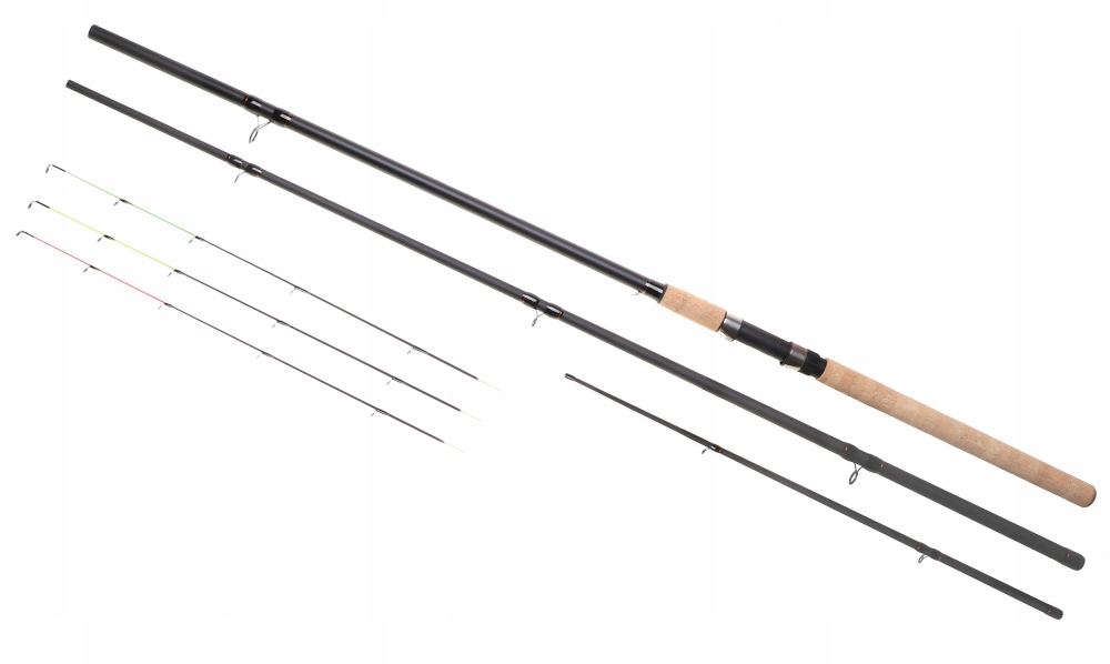 Wędka Feeder Big Bull 330cm Method Feeder 3,3m 80-120g 3 Szczytówki