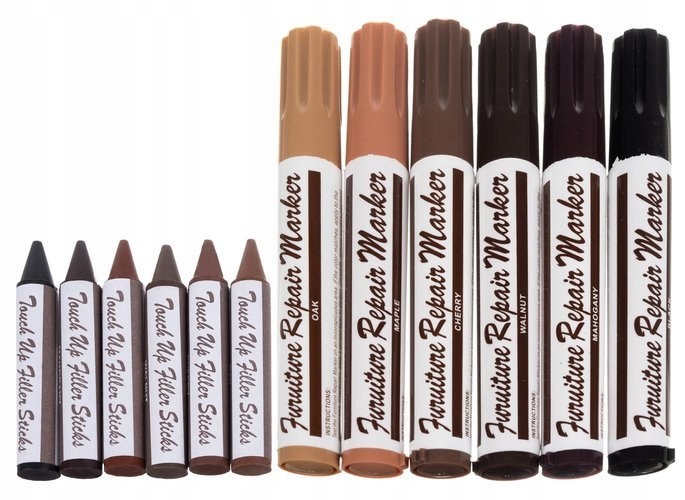 ZESTAW NAPRAWCZY DO PANELI NAPRAWY RYS MEBLI WOSK Marka bez marki