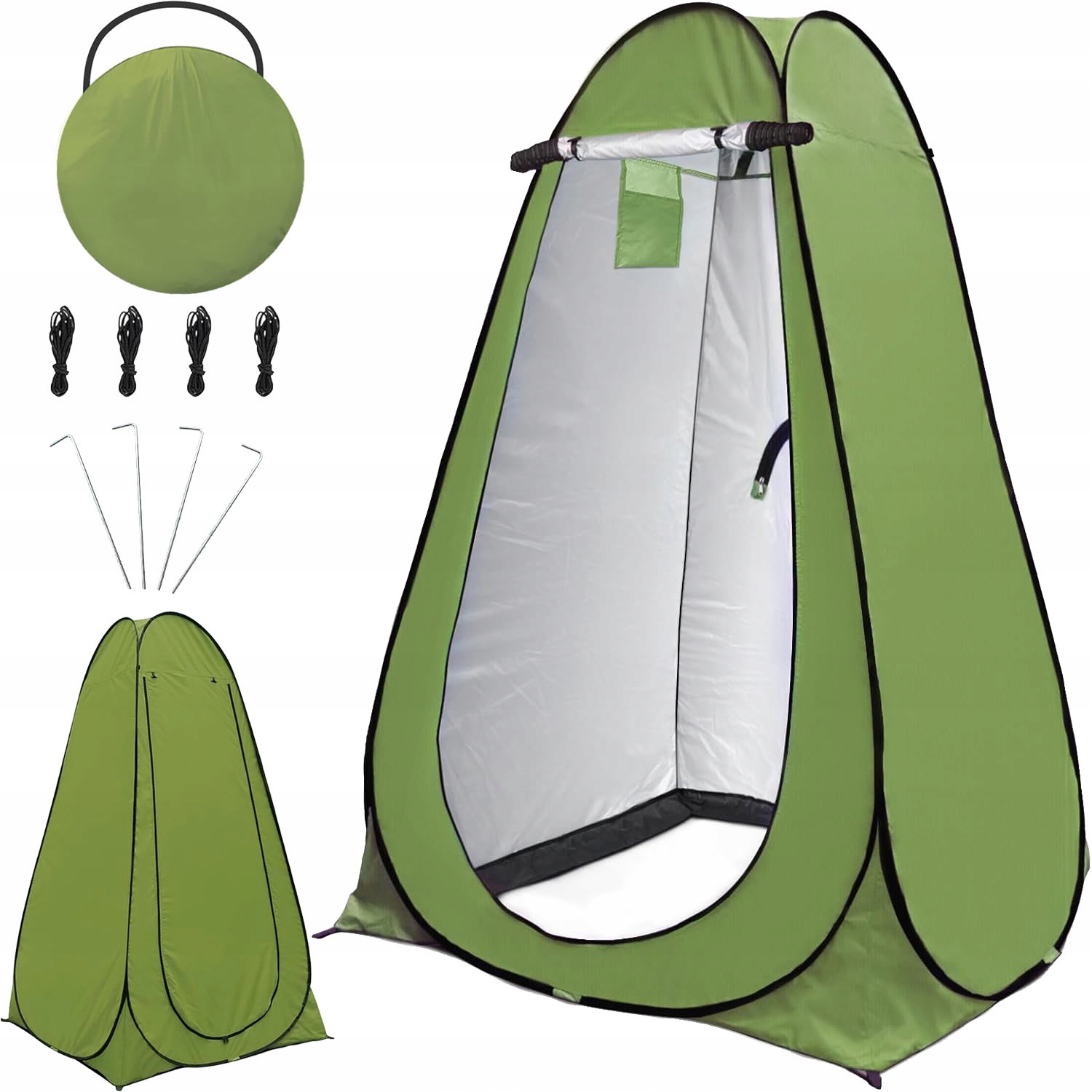 Stan do sprchy Převlékárna Wc Přenosná toaleta Kempování 120 cm