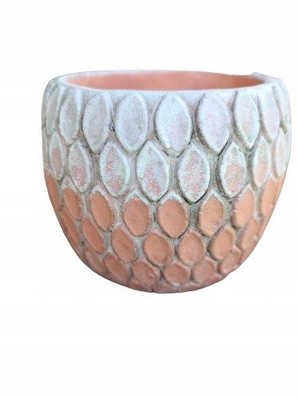 

Osłonka rustykalna mała doniczka na kaktusa 12 cm