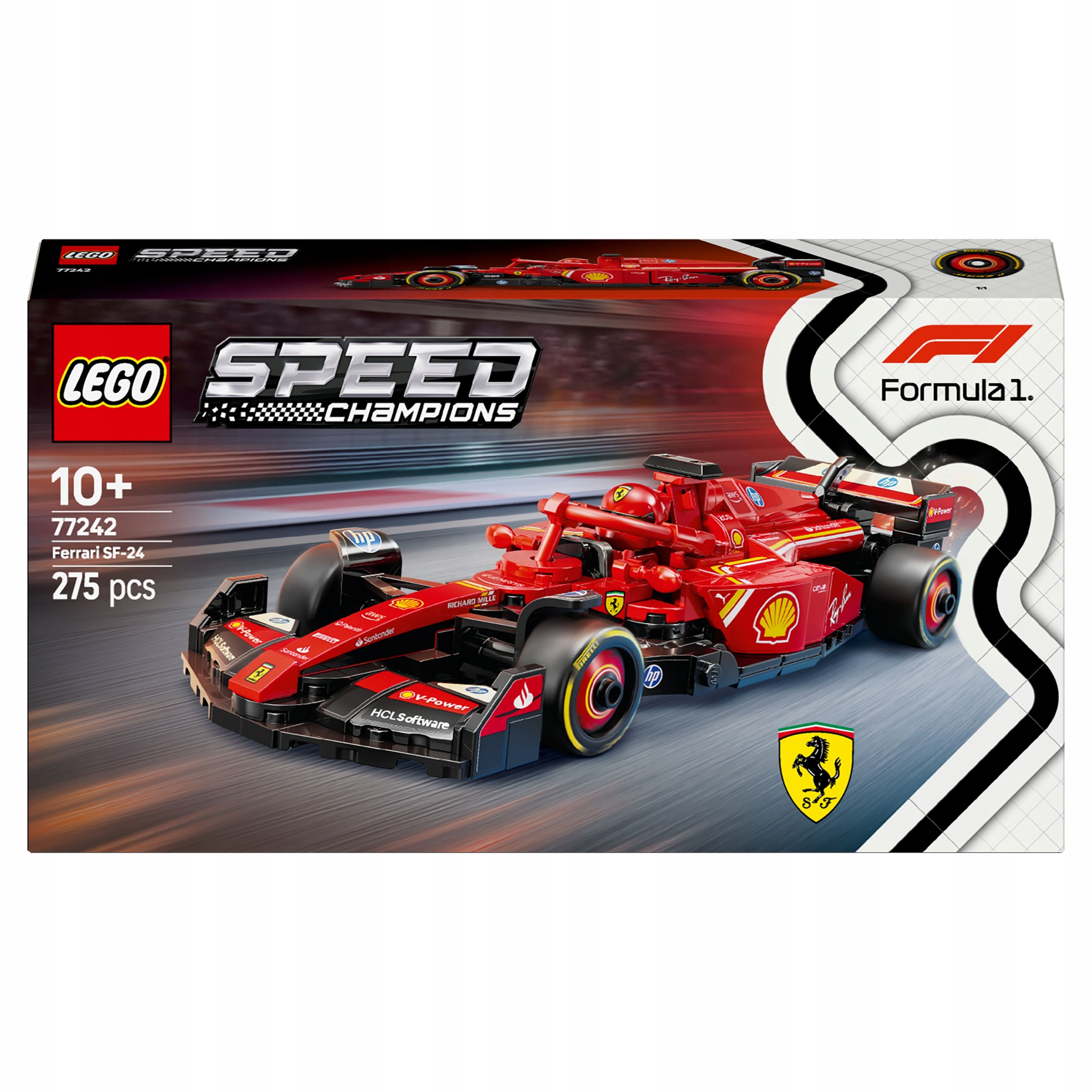 Lego Speed Champions Formule F1 Ferrari SF-24 Závodní auto Dárek