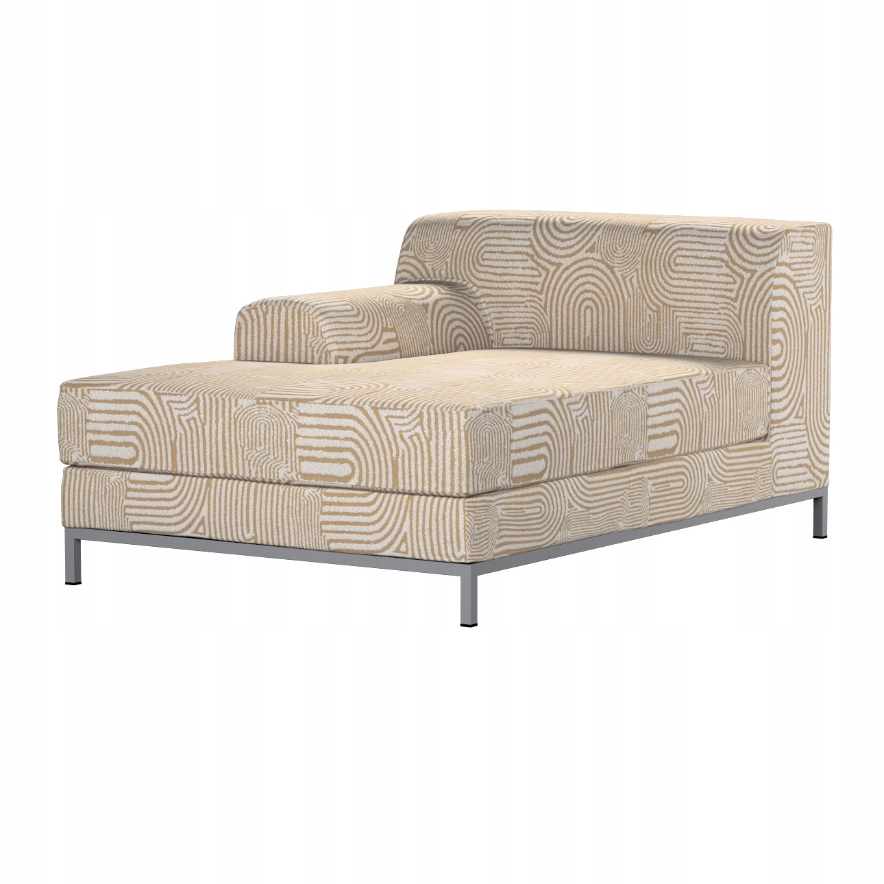 Potah na lenoška gauč Kramfors Ikea béžovo-ecru