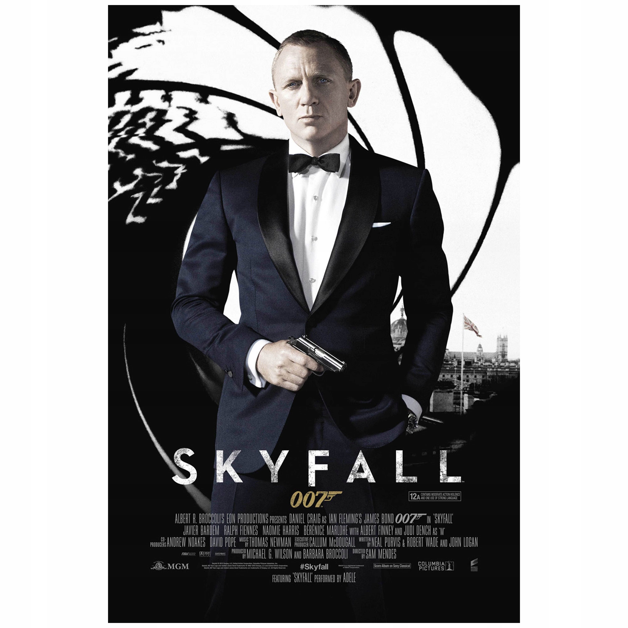 

Plakat Skyfall James Bond Daniel Craig A1+