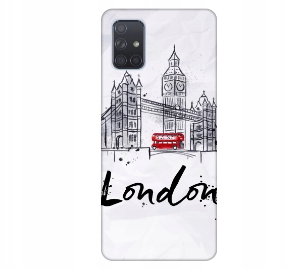

Etui wzory do Samsung Galaxy A71 Londyn Tower Brid