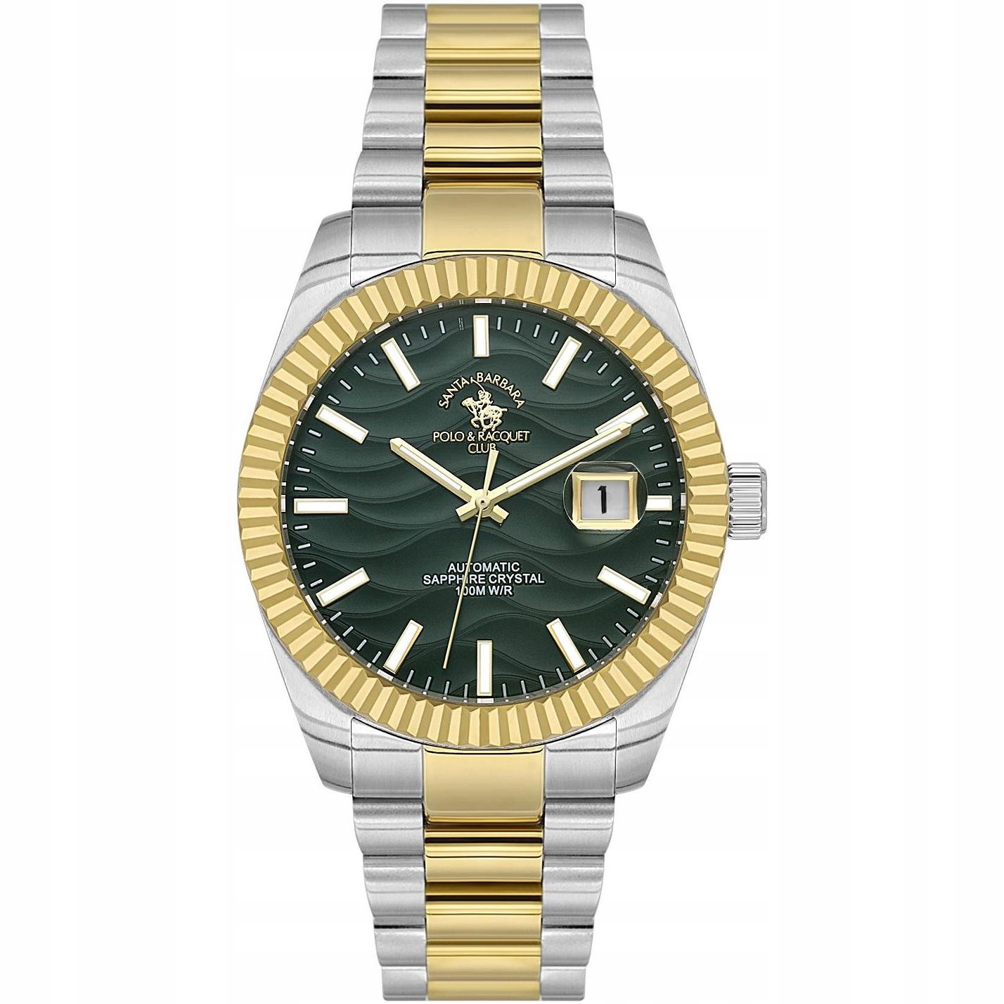 Pánské Hodinky Santa Barbara Rocket Polo Club SB.1.10654-5 stříbrný náramek