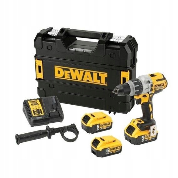 DeWalt DCD996P3 príklepová aku vŕtačka 18V/3*5Ah, 0-450/1300/2250 ot./min,