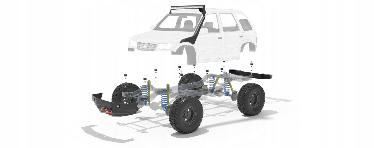 590 - Kia Sportage и 94-02 Body Lift 2 