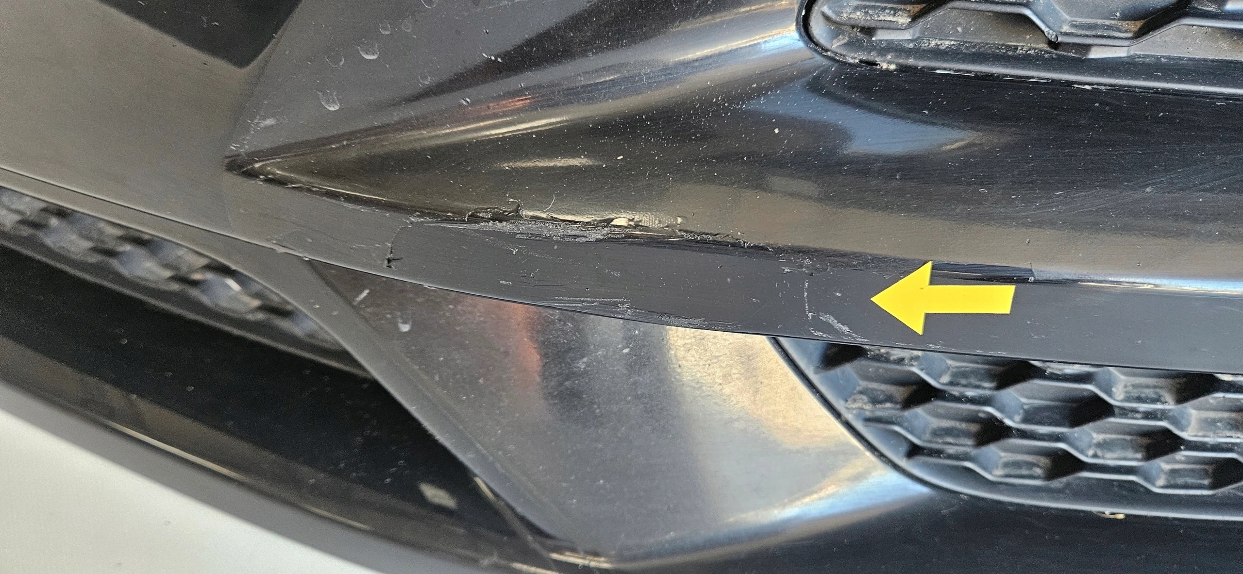 front bumper JAGUAR F PACE F-PACE PDC washers