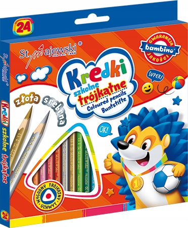 

Kredki Ołówkowe 24KOL Bambino #2076