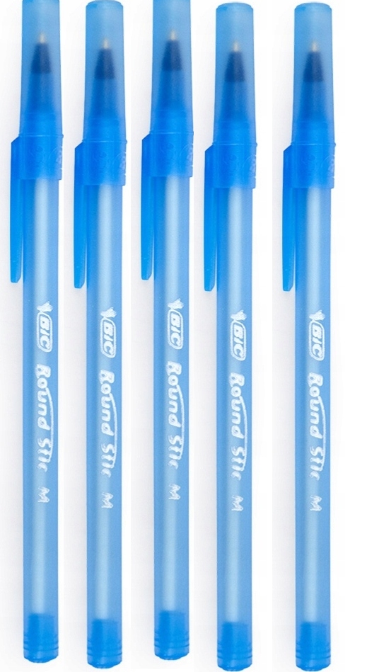 

Bic Długopis Round Stic Niebieski Biurowy 1mm 5PAK
