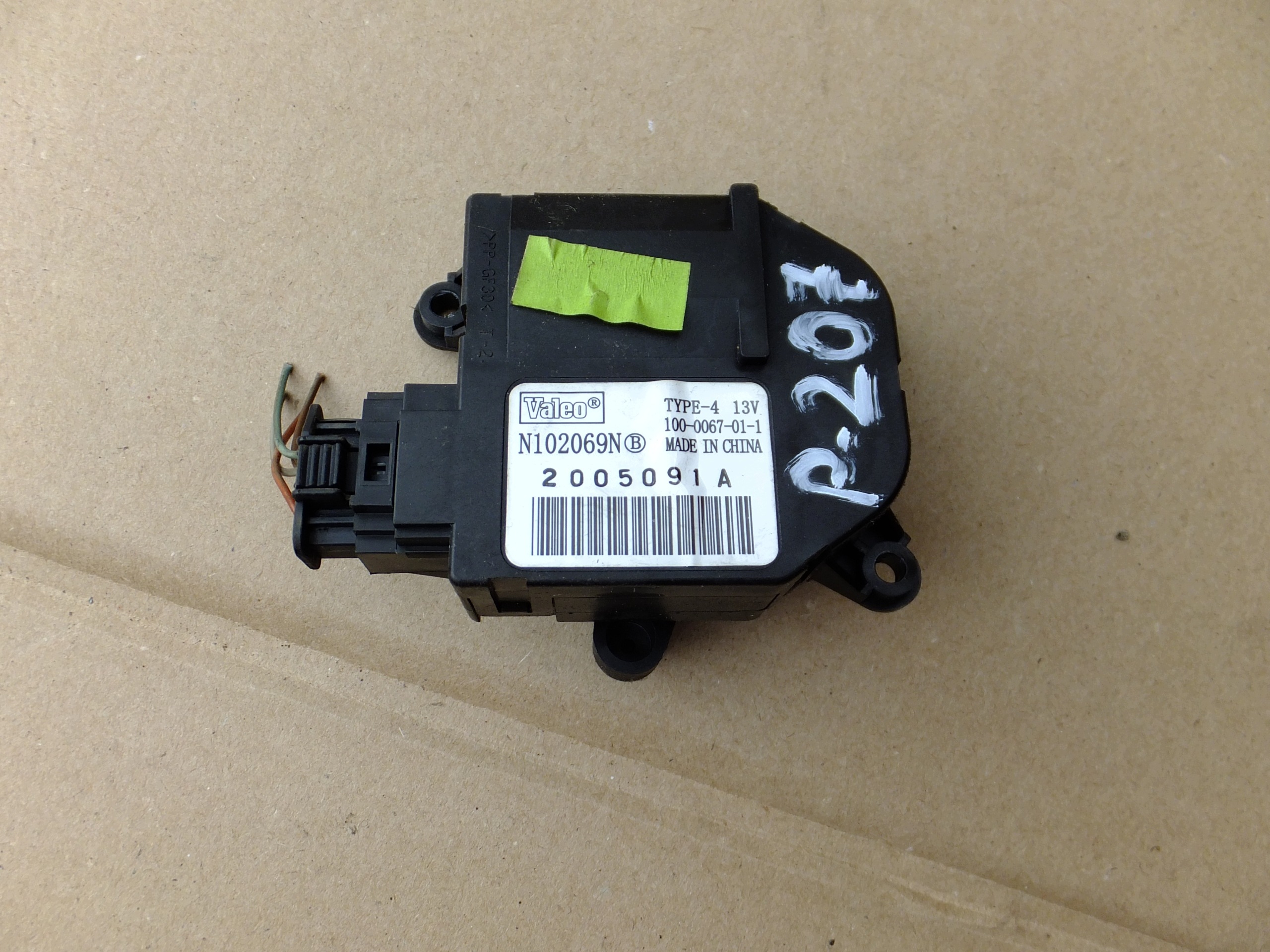 Micro moteur Bloc de chauffage complet peugeot 207 N102069N