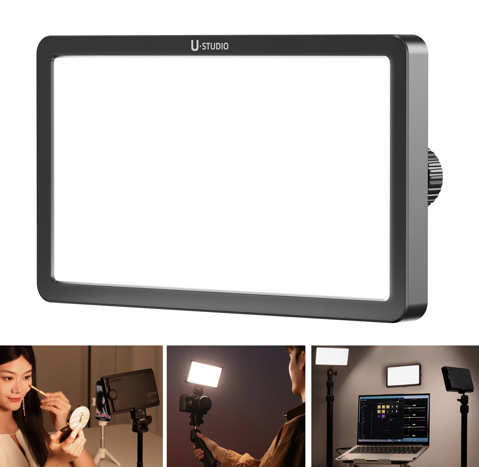 Led Video lampa Ulanzi K6500 9W Fill Light Magnetická aplikace Bluetooth