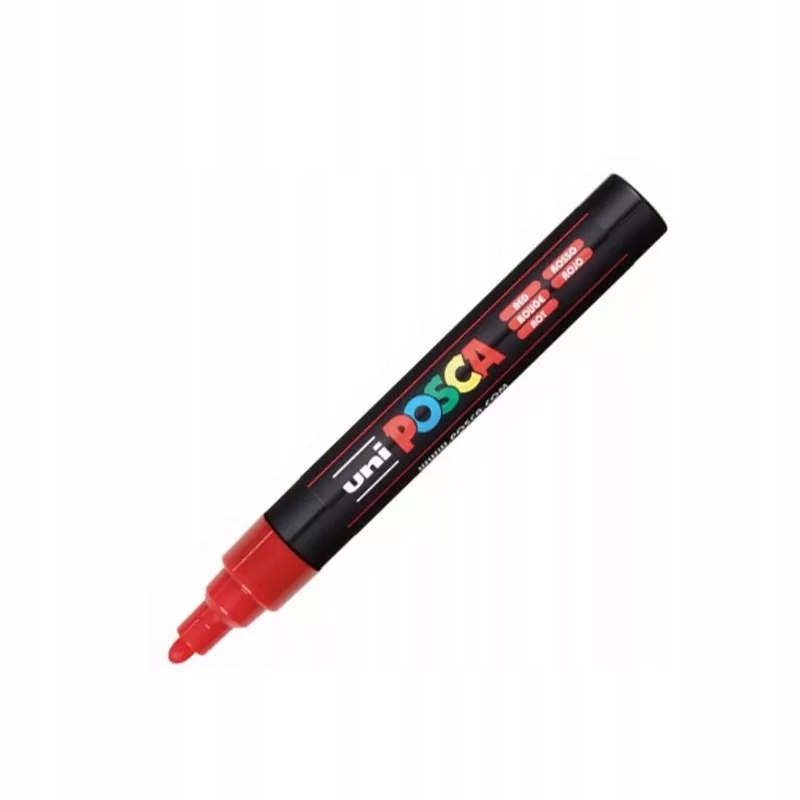 

Marker Akrylowy Dekoracyjny Posca PC5M Czerwony Un