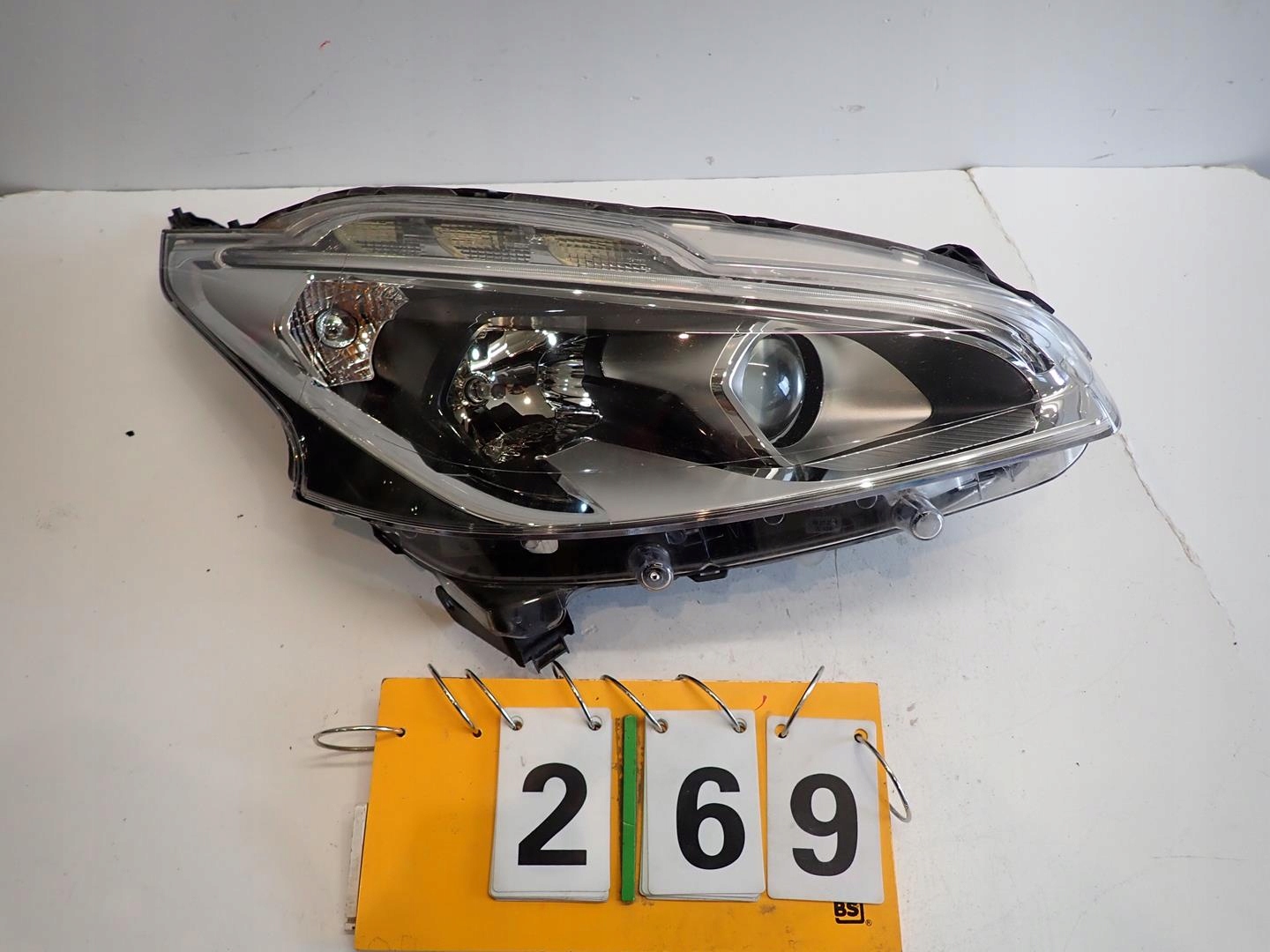 light front front right PEUGEOT 208 LIFT 2015- LED 9810805880