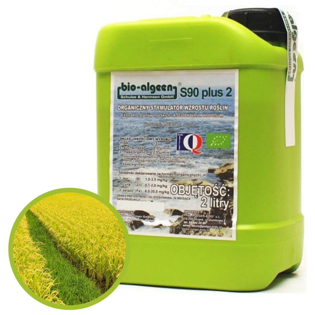 Bio-algeen S 90 2L Stymulator Nawóz Organiczny Wyciąg z Alg Morskich