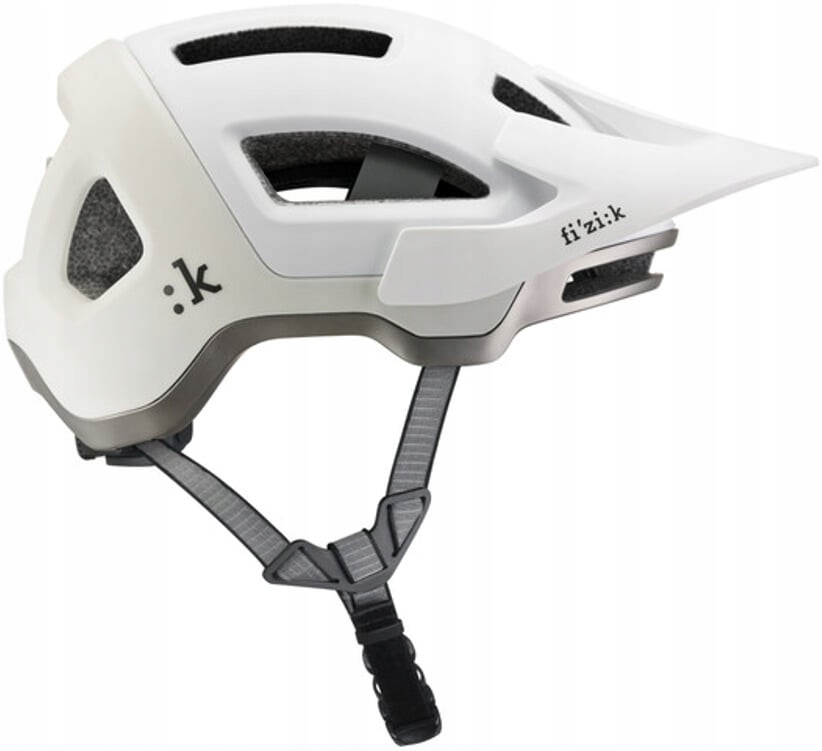 Cyklistická přilba Fizik Terra Kassis White vel. M 56-59 cm Enduro Trail