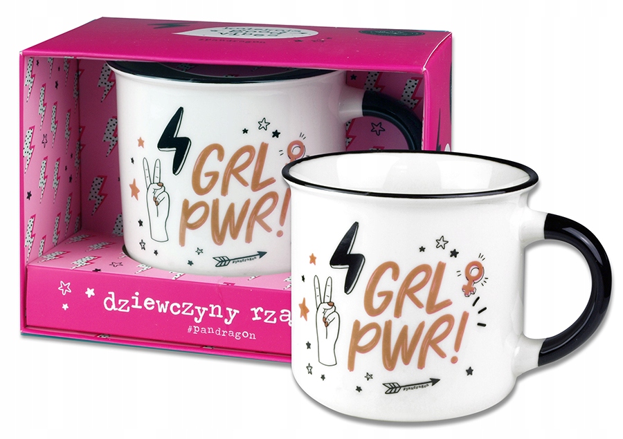 

Kubek Girl Power Dziewczyny Rządzą