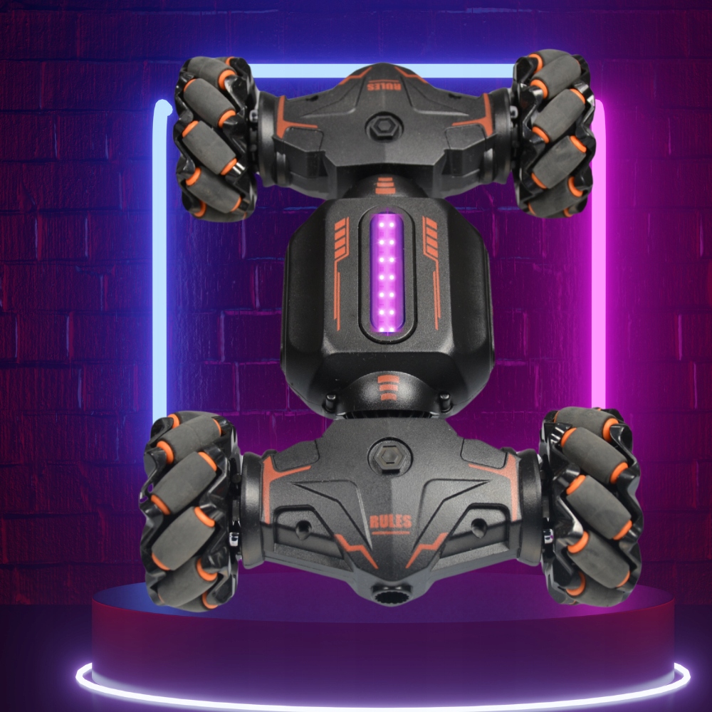 SAMOCHÓD ZDALNIE STEROWANY RC KASKADERSKI 4x4 PILOT EFEKTY ŚWIATŁA DRIFT Bohater / Bajka Inny