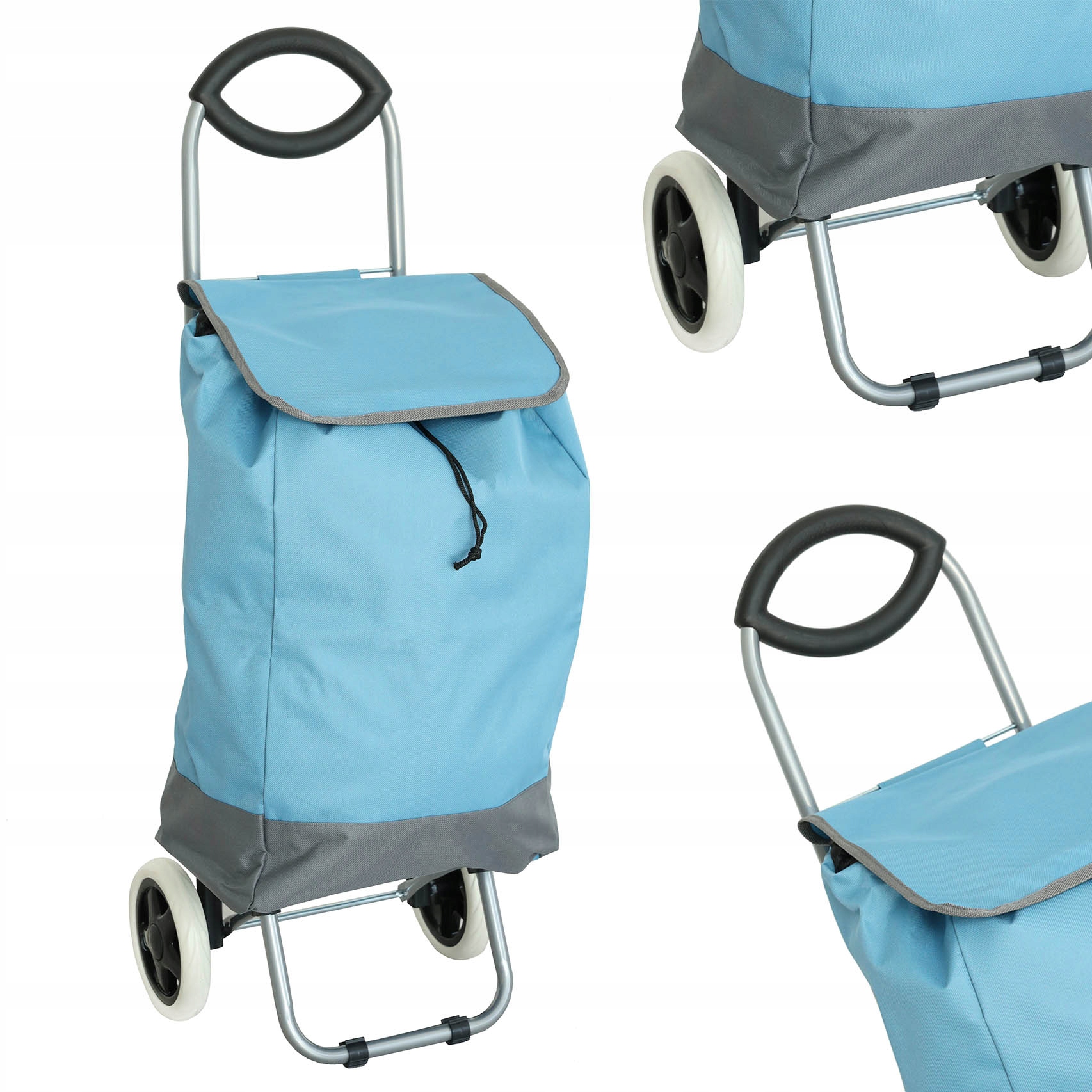 Vozík nákupní taška na kolečkách, lehká nákupní taška