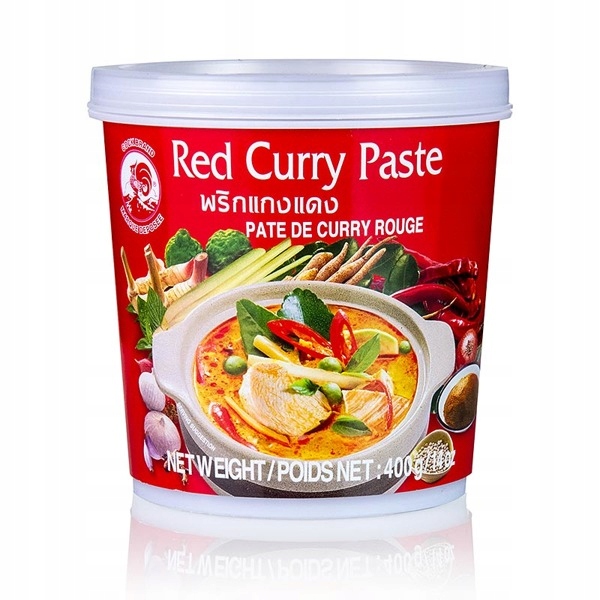 

Pasta curry czerwona 400g Tajska