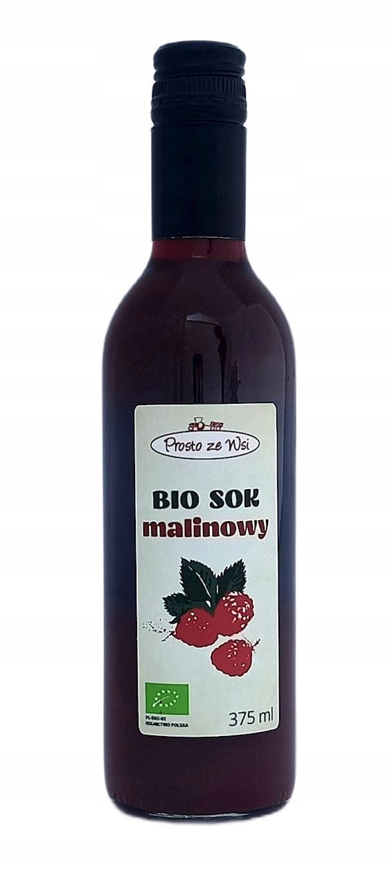 Levně Malinový Džus Nfc Bio 375 ml – Prosto Ze Wsi