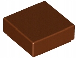 

Lego 3070b Brąz (reddish) 1x1 płytka tile 2szt Now