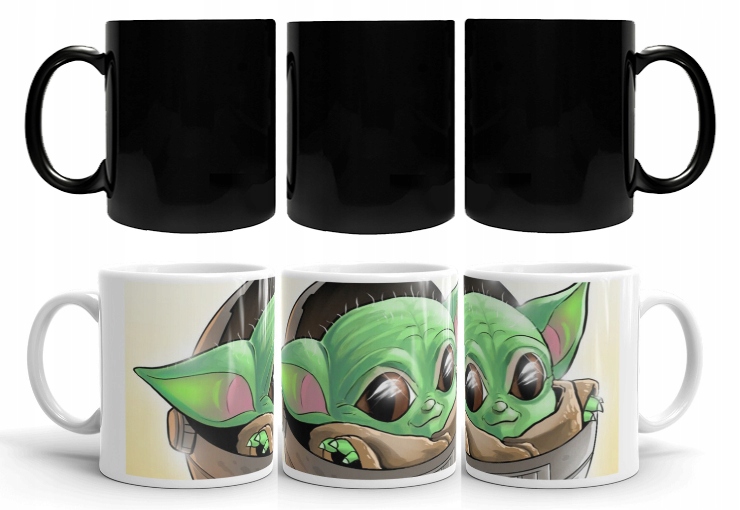 

Kubek Magiczny Dla Fana Baby Yoda Wybór Imię