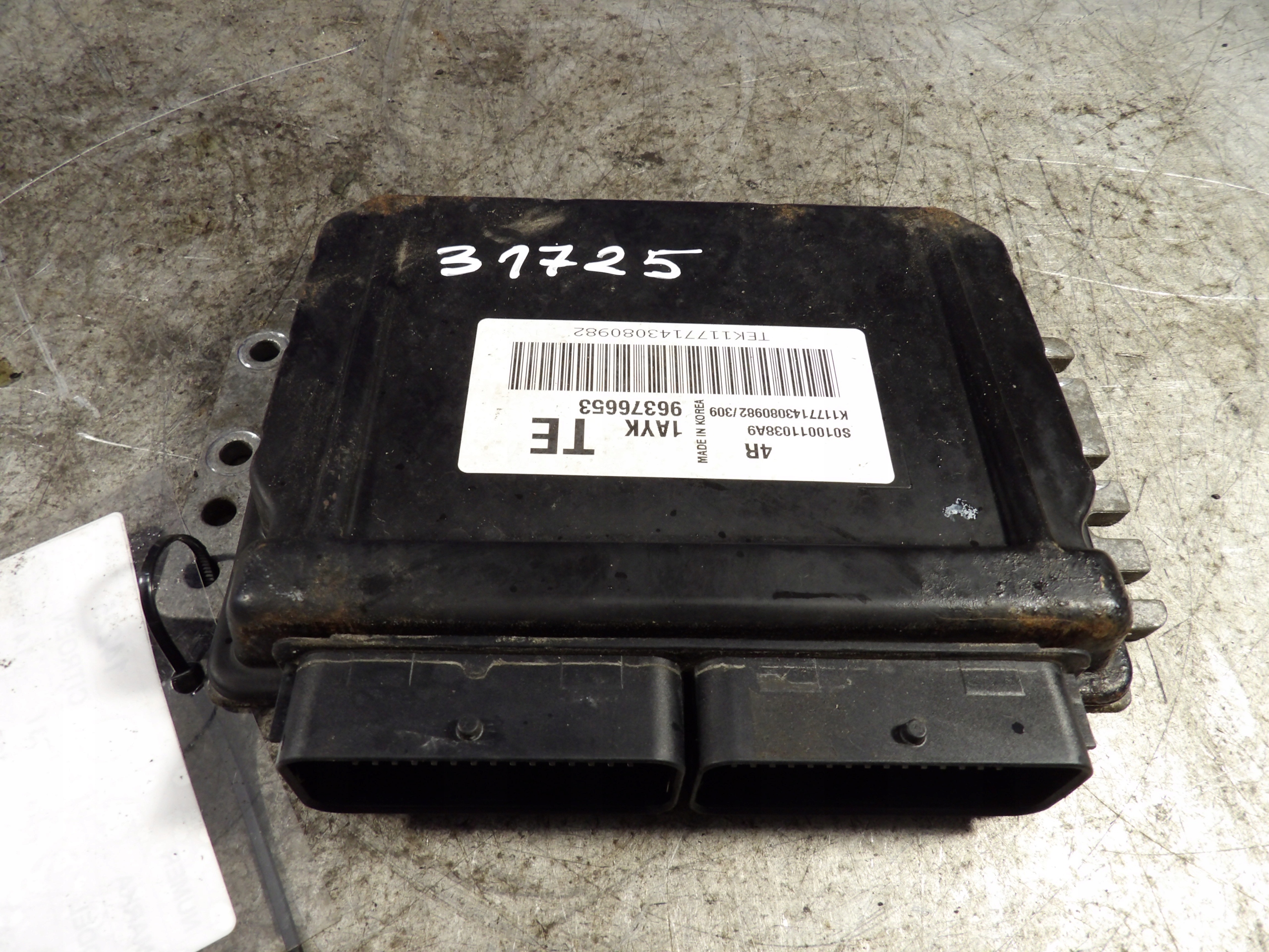 Chevrolet Aveo computer, control unit 96376653