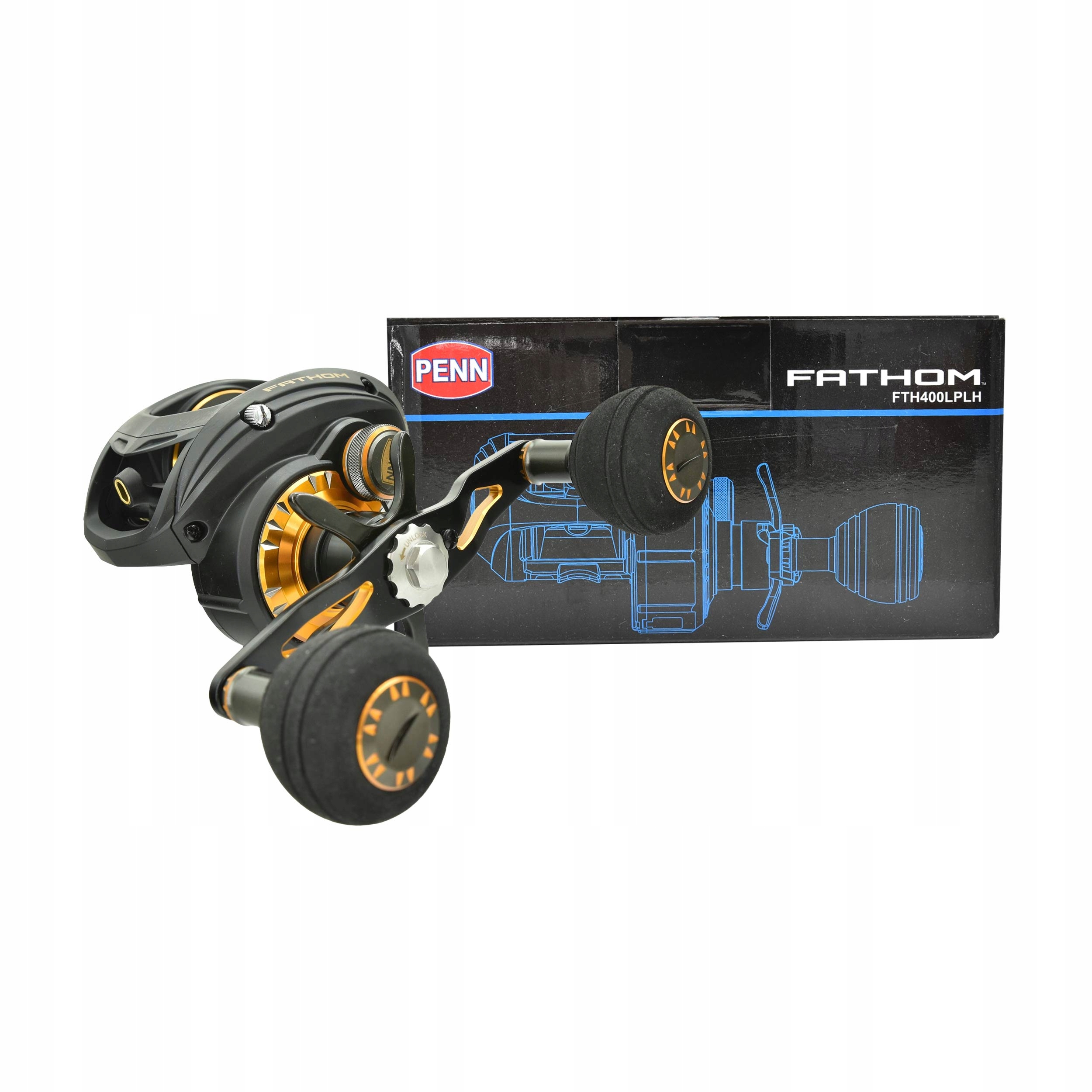 Multiplikator Penn Fathom Low Profile 400 6BB+1RB