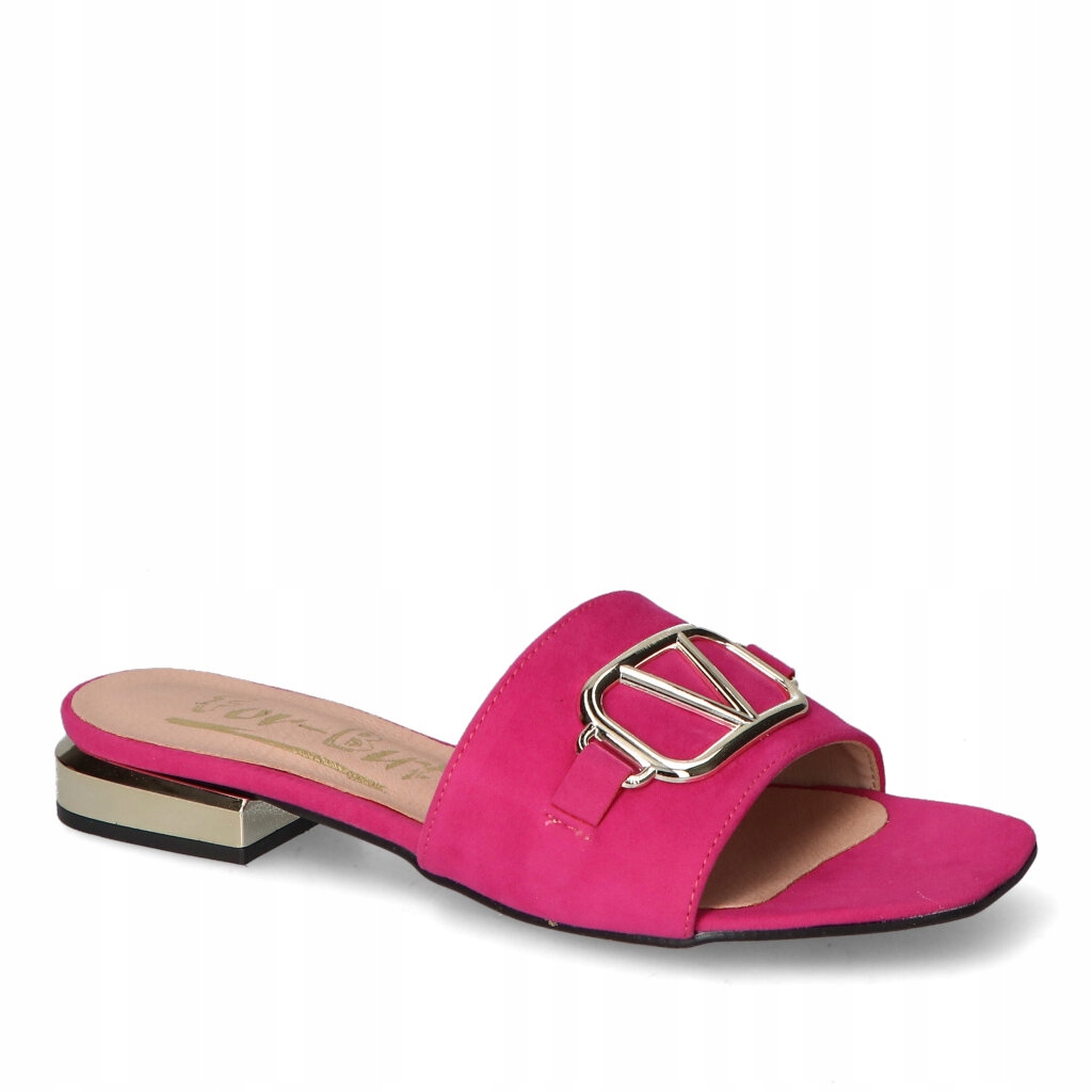 Nazouváky For-But 082/O Fuchsiový semiš 39