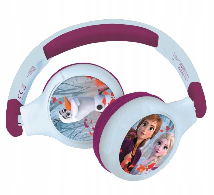 Frozen Ledové království skládací Bluetooth sluchátka